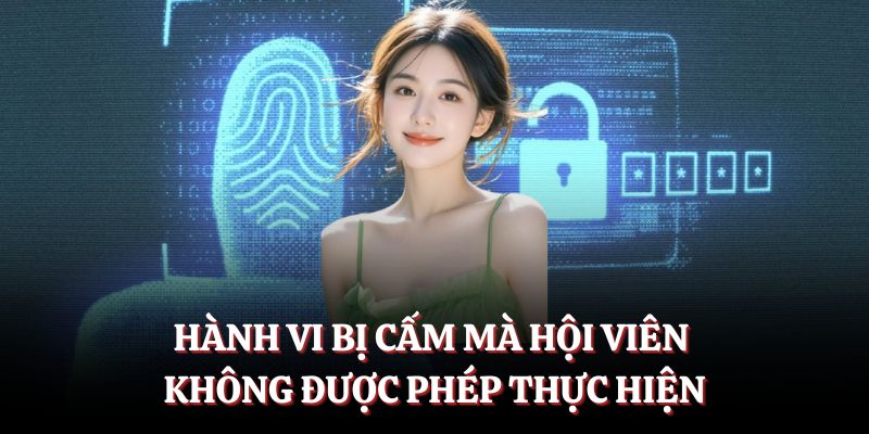 Hành vi bị cấm mà hội viên không được phép thực hiện.