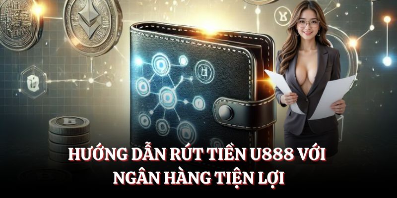 Hướng dẫn rút tiền U888 với ngân hàng tiện lợi.