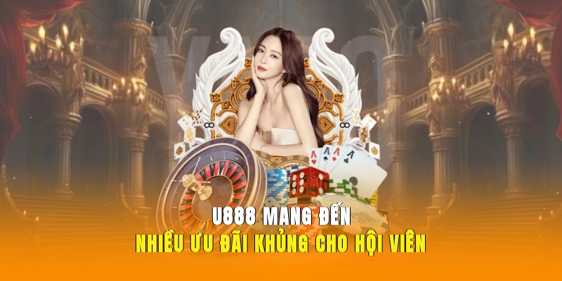 U888 mang đến nhiều ưu đãi khủng cho hội viên